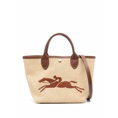 Сумка тоут Longchamp, коричневый