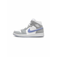 Кроссовки NIKE Air Jordan 1 Mid, размер 6 US, серый