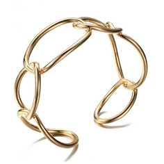 Браслет WASABI jewell, размер one size, золотистый