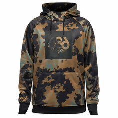 Толстовка 686, размер L, , коричневый