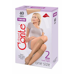 Гольфы Conte, 40 den, размер one size, bronzo