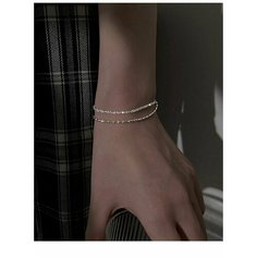 Браслет-цепочка, серебристый Top Staly