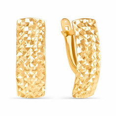 Серьги Яхонт, золото, 585 проба