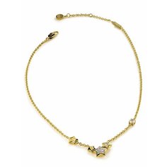 Колье FURLA, кристалл, длина 41 см, золотой