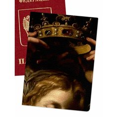 Обложка для паспорта , белый Mobi Fone
