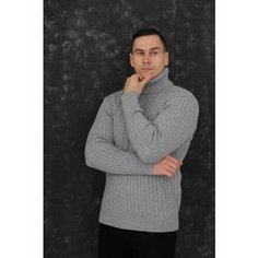 Свитер DECADE, размер 58, , серый
