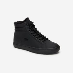 Кеды LACOSTE, размер 3.5, чёрный