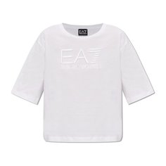 Футболка спортивная EA7, размер XXS, белый