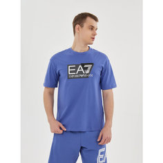 Футболка спортивная EA7, размер M, синий