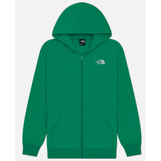 Толстовка спортивная The North Face, размер L, , зеленый