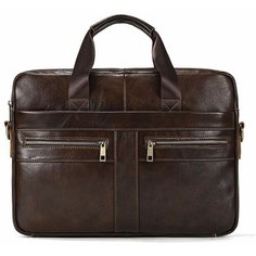 Портфель, фактура гладкая, коричневый Camelbags