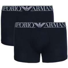 Трусы EMPORIO ARMANI, комплект из 2 шт., размер M, синий