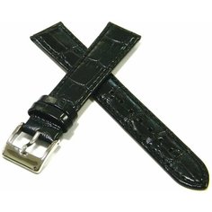 Ремешок , диаметр шпильки 1.5 мм, размер 16мм, серебряный, черный Edge