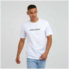 Футболка Kaftan Мужская коллекция, размер 50, белый