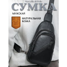 Сумка кросс-боди , фактура гладкая, черный 3 Marcello di Pelle
