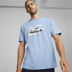 Футболка PUMA Porsche Legacy Core, размер XXL, синий