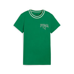 Футболка PUMA, размер XXS, зеленый