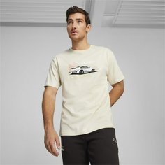 Футболка PUMA Porsche Legacy Core, размер XXL, белый