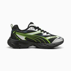 Кроссовки PUMA Morphic Athletic, размер 10,5, puma black-pro green