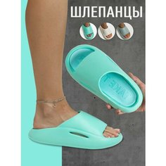 Шлепанцы , размер 38-39, голубой Runsoon