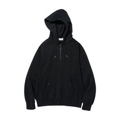 Худи Uniform Bridge Heavy Sweat Half Zip, размер XL, , чёрный