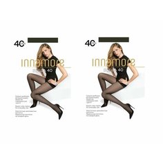 Колготки Innamore Bella, 40 den, размер 2, черный (nero)