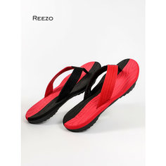 Шлепанцы Reezo, размер 42, красный, серый