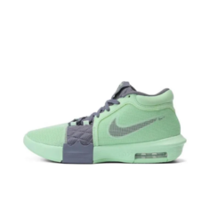 Кроссовки NIKE Lebron Witness VIII EP, полнота 10 (RU)/ на широкую стопу, размер 9.5US, зеленый