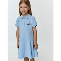 Платье Sela, размер 104, небесно-голубой