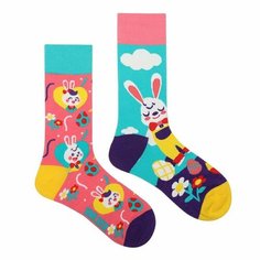 Носки SMLSOX, размер 35-40, мультиколор
