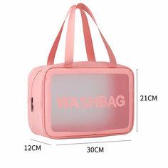 Косметичка 12х21х30 см, , розовый Washbag