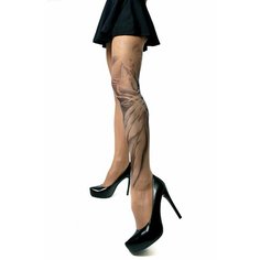 Колготки, 40 den, размер 1-4, разноцветный Stop Tattoo