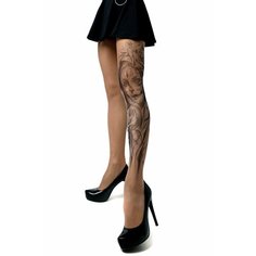 Колготки, 40 den, размер 1-4, разноцветный Stop Tattoo