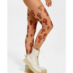 Колготки, 40 den, размер 1-4, разноцветный Stop Tattoo