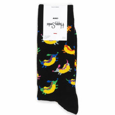 Носки Happy Socks Носки с рисунками Hotdog - Dog, размер 36-40, желтый, черный