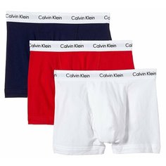 Трусы CALVIN KLEIN, комплект из 3 шт., размер L, разноцветный