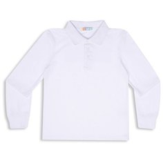 Поло Me & We Школа 2023, размер 140, белый