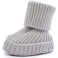 Пинетки Loomknits REGULAR, размер 9/11, светло-серый