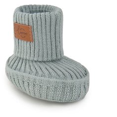 Пинетки Loomknits REGULAR, размер 9/11, серо-зеленый