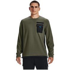 Свитшот спортивный Under Armour UA CGI UTILITY CREW, размер XS, , зеленый