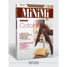 Колготки MiNiMi Cotone, 70 den, размер 2, nero