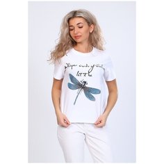 Футболка Натали, размер 46, белый Natali