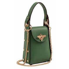 Сумка кросс-боди Sefaro, фактура зернистая, Verde Olivia Dollaro