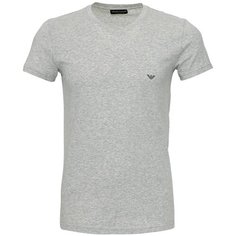 Футболка EMPORIO ARMANI, размер M, серый