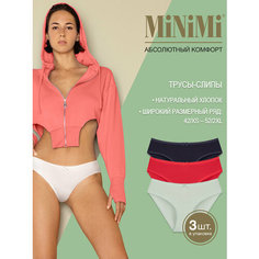 Трусы MiNiMi, комплект из 3 шт., размер 46/M, мультиколор