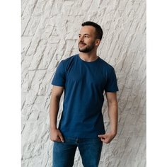 Футболка Impresa, размер 60, индиго