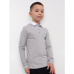 Поло LADNO, размер 80, светло-серый