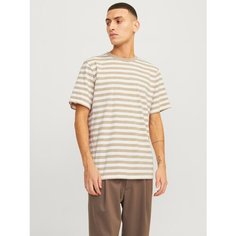 Футболка Jack & Jones, размер M, beige/fields of rye