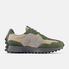 Кроссовки New Balance 327, размер 10 US, deep olive green with driftwood
