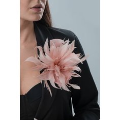 Брошь, пыльная роза Бантами